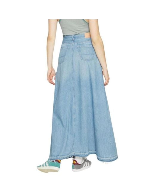 Jupes Pepe Jeans en coloris Blue