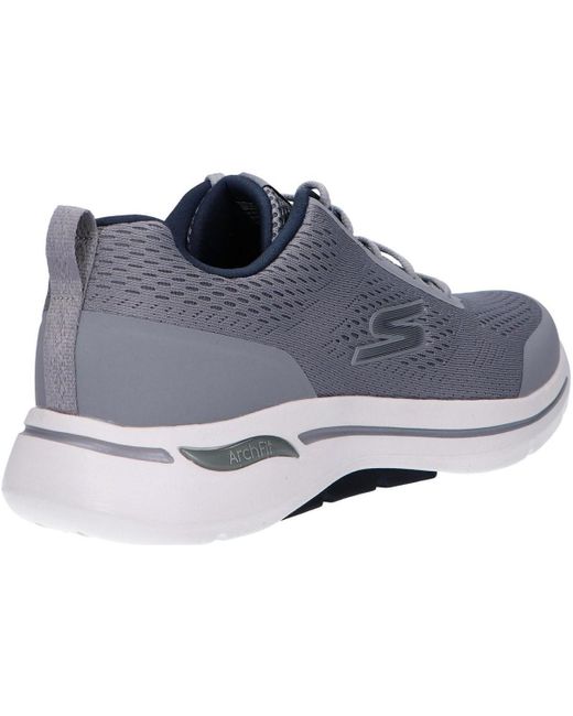 216116 Go Walk Chaussures Skechers Pour Homme En Coloris Gris Lyst