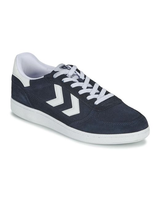 Hummel Lage Sneakers Victory in het Blauw voor heren - Bespaar 24% - Lyst