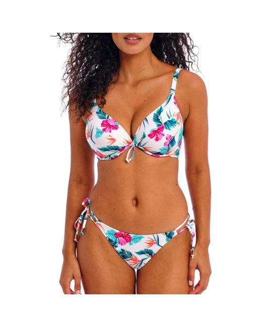 Maillots de bain Palm Paradise Freya en coloris Blue