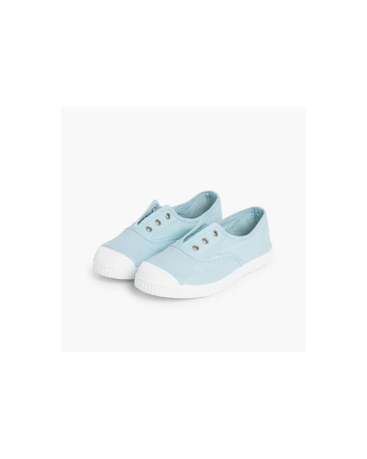 Baskets basses Tennis En Toile Avec Bout Caoutchouc Sans Lacets Pisamonas en coloris Blue