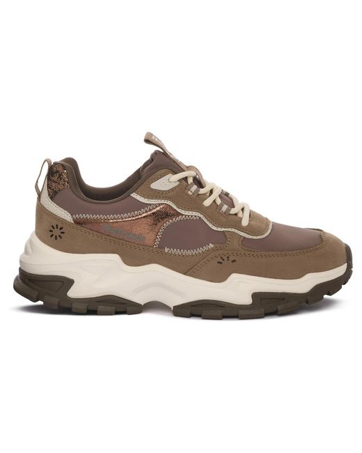Baskets Taupe Refresh en coloris Brown