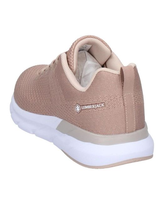 Baskets Basses Lumberjack en coloris Pink