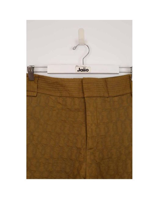 Short Short en coton Samsøe & Samsøe en coloris Brown