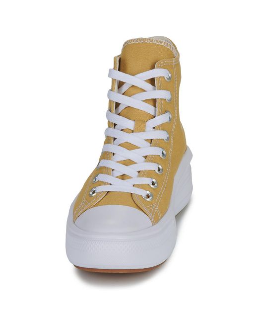 Baskets montantes CHUCK TAYLOR ALL STAR MOVE PLATFORM SEASONAL COLOR Converse en coloris Blue
