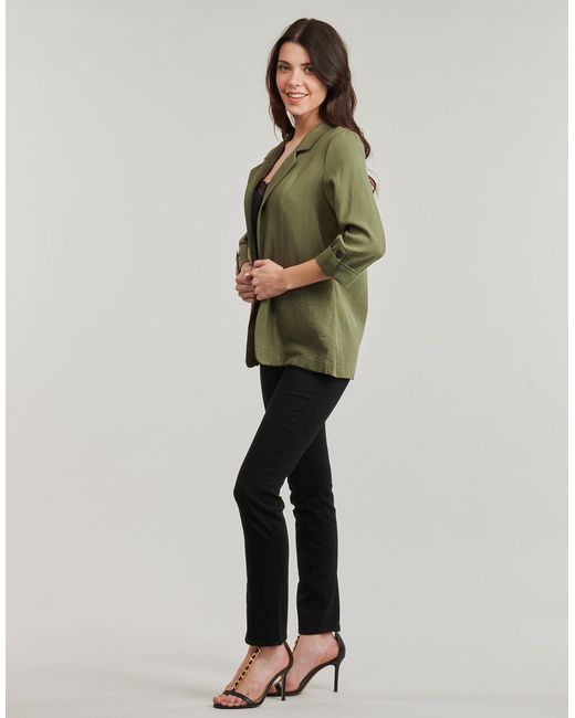 Veste Onlmarsa ONLY en coloris Green