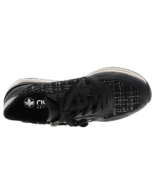 Baskets Rieker en coloris Black