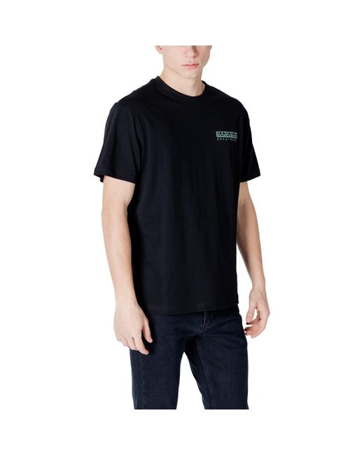 Polo S-VIGNONI BACK SS NP0A4ILX Napapijri pour homme en coloris Black