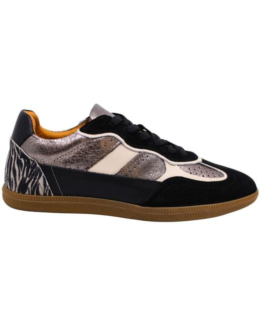 Baskets basses co.co et abricot baskets Coco   Abricot en coloris Black