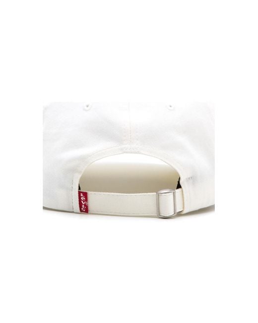 Casquette Mid Batwing Flexfit Levi's en coloris White