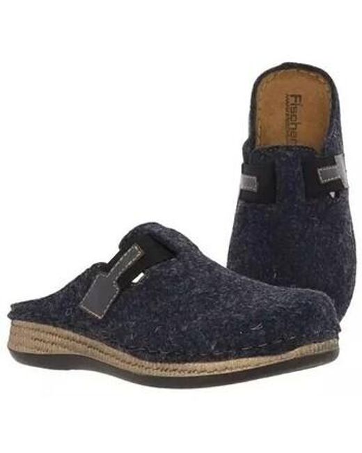 Sabots Chaussons Fischer en coloris Blue