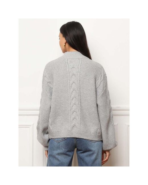Pull Pulls Pour Femme La Modeuse en coloris Gray