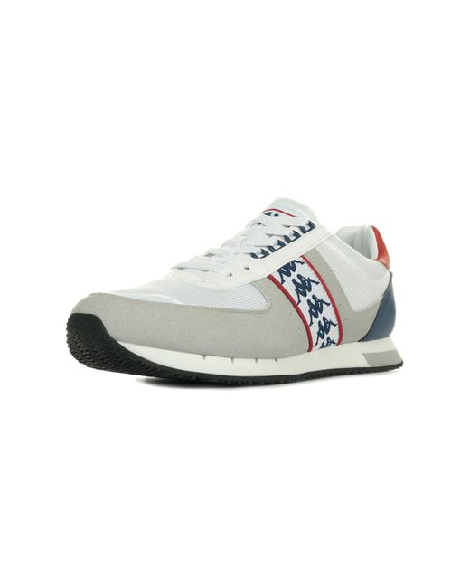 Kappa LINO Grijs / Marine / Oranje - Gratis levering | Spartoo.nl ! -  Schoenen Lage sneakers Heren € 39,00
