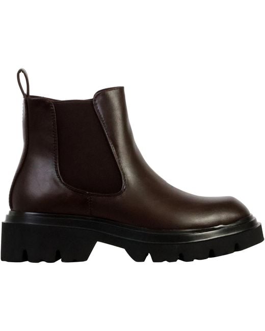 Bottines Bottines À Zip Super Mode en coloris Brown