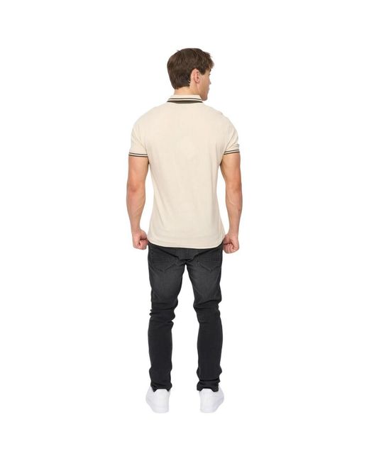 Polo Mackerby Crosshatch pour homme en coloris Natural
