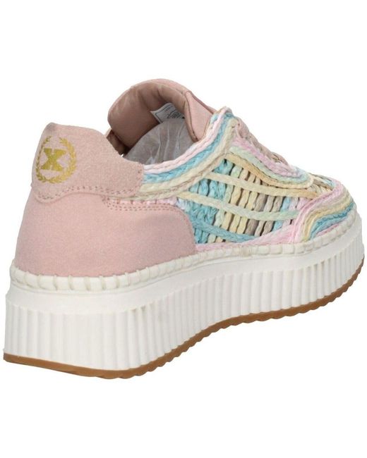 Baskets basses Xti en coloris Pink