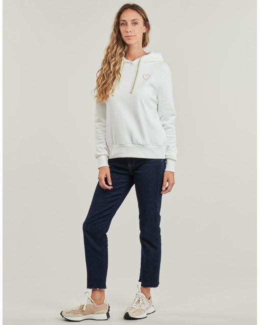 ONLY Capuchon Sweaters Onlnoli in het Gray
