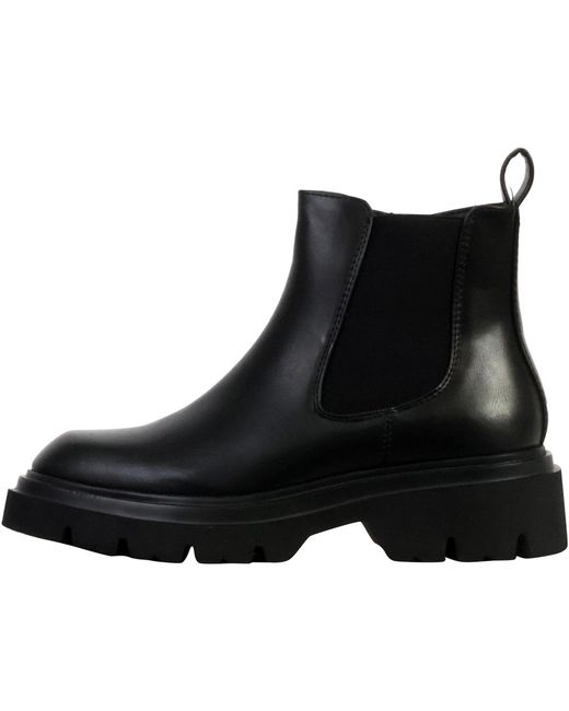 Bottines Bottines À Zip Super Mode en coloris Black