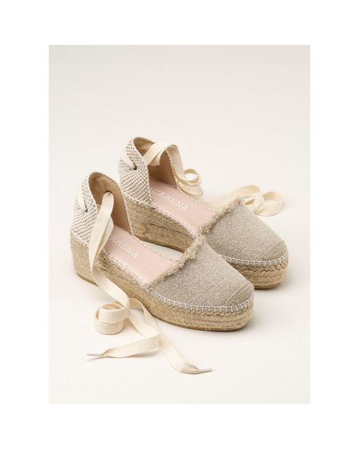 Espadrilles 41697 Macarena en coloris Natural