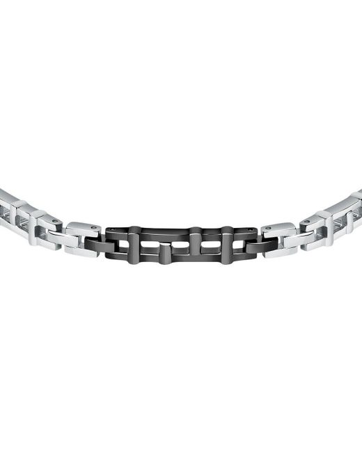 Bracelets Bracelet en Acier Bicolore Morellato pour homme en coloris Metallic