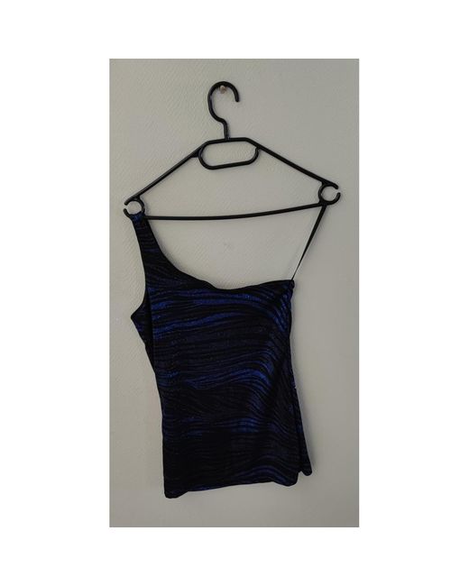 Blouses Top asymétrique à paillettes Pimkie en coloris Blue