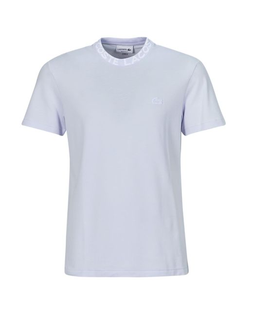T-shirt TH7488 Lacoste pour homme en coloris Blue