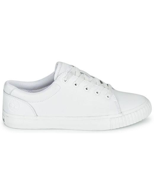 Timberland Lage Sneakers Skyla Bay Leather Oxford in het Wit - Bespaar 13%  - Lyst
