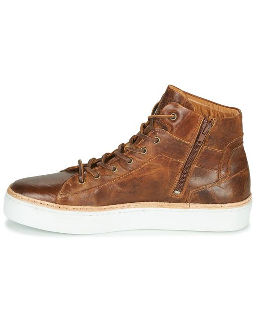 Pataugas Hoge Sneakers Sergio H4f in het Bruin voor heren - Bespaar 25% -  Lyst