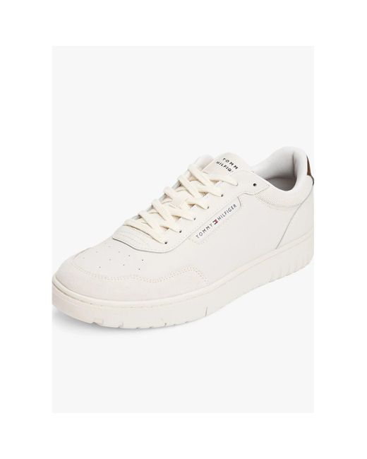 Baskets basses Baskets blanches Tommy Hilfiger pour homme en coloris White