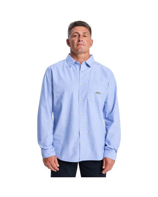 Chemise Diamond Chambray Quiksilver pour homme en coloris Blue