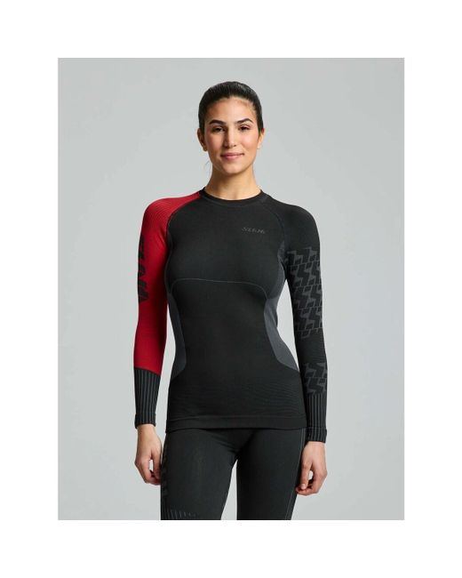 T-shirt Pro Seamless Top Ls Slam pour homme en coloris Black