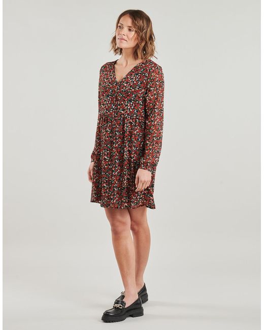 Robe Courte Onlagnes ONLY en coloris Brown