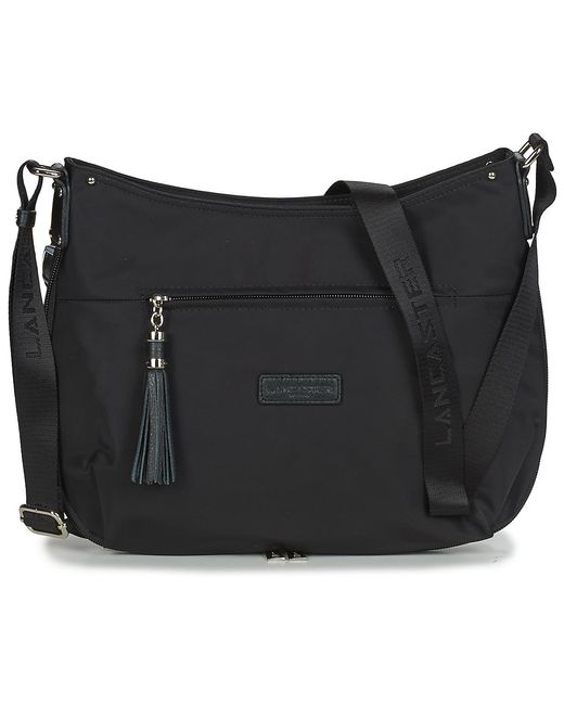 Lancaster Schoudertas Basic Pompon 38 in het Black