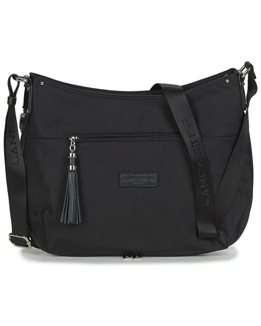 Lancaster Black Handtasche BASIC POMPON 38
