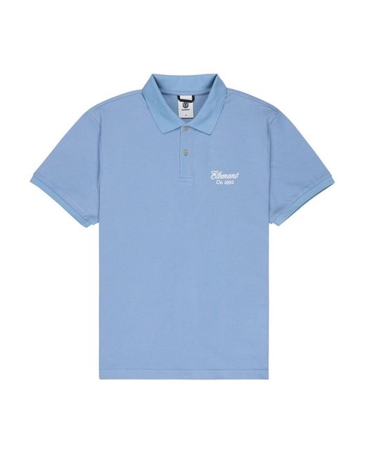 Polo Script Element pour homme en coloris Blue