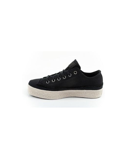 Baskets basses Chuck Taylor Converse en coloris Black