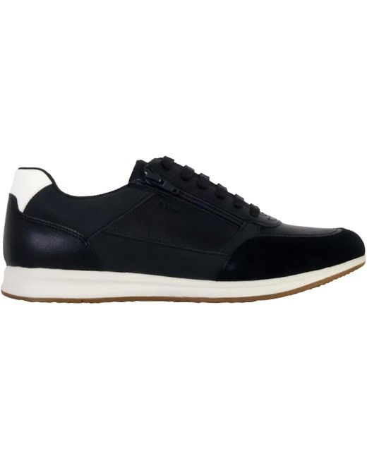 Baskets basses Basket Cuir Avery Geox pour homme en coloris Black