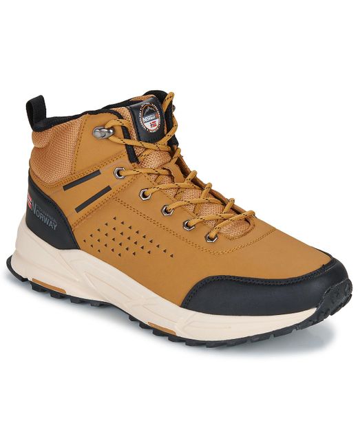 GEOGRAPHICAL NORWAY Turnschuhe Oforet in Brown für Herren
