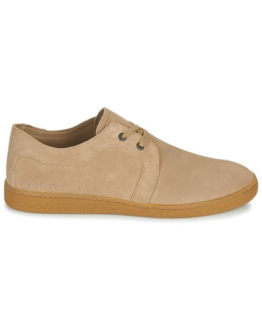 Kickers Nette Schoenen Salhin in het Naturel voor heren - Bespaar 5% - Lyst