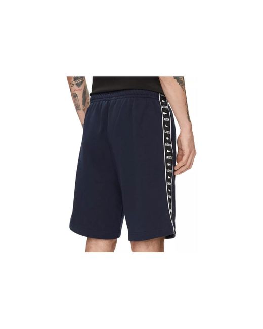 Short Short Lacoste pour homme en coloris Blue