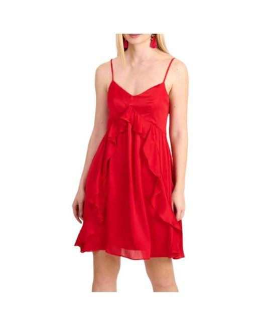 Robe Naf Naf en coloris Red