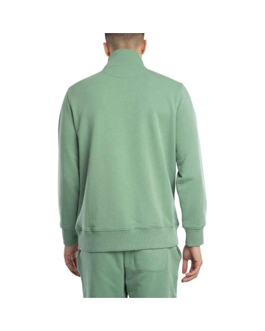 Polaire Sweat-shirt à demi-fermeture éclair Regular Shield Gant pour homme en coloris Green