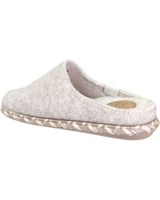 Chaussons Deli-fp Toni Pons en coloris White