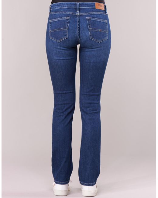 tommy jeans mid rise straight tj 1985
