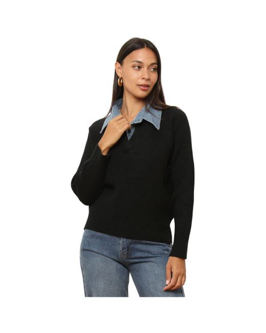 Pull Pulls La Modeuse en coloris Black