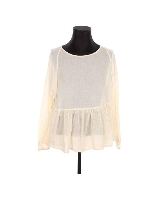 Blouses Top en coton Des Petits Hauts en coloris Natural