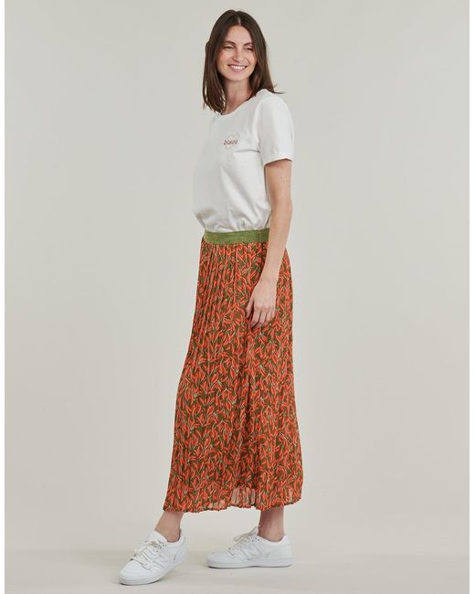 ONLY Lange Rokken Onlmiley in het Brown