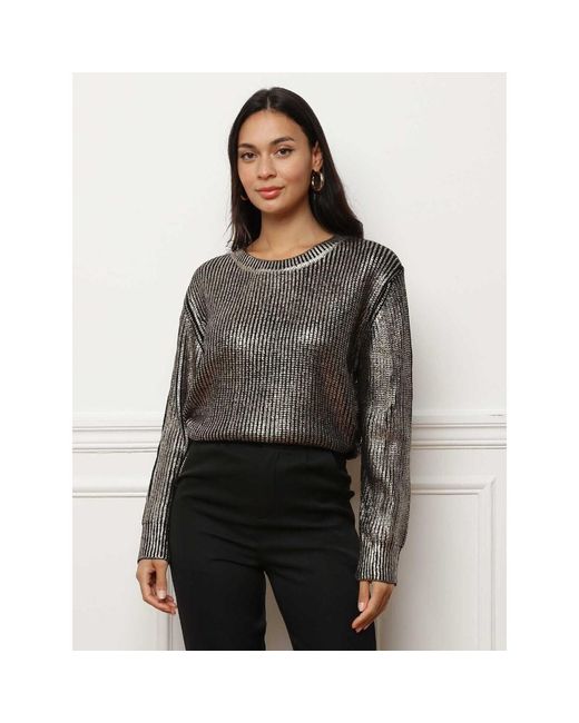 Pull Pulls Pour Femme La Modeuse en coloris Black