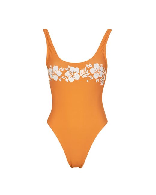 Billabong Orange Badeanzug On Island Time One Piece