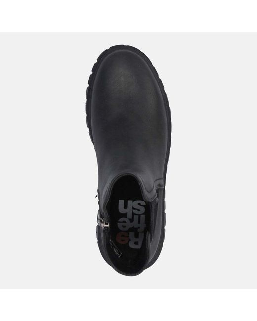 Bottines Tronchetto Refresh en coloris Black